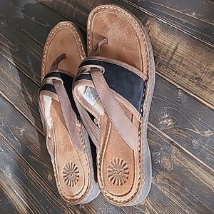 UGG Matala 5701 Sherpa Lined Flips Sandals